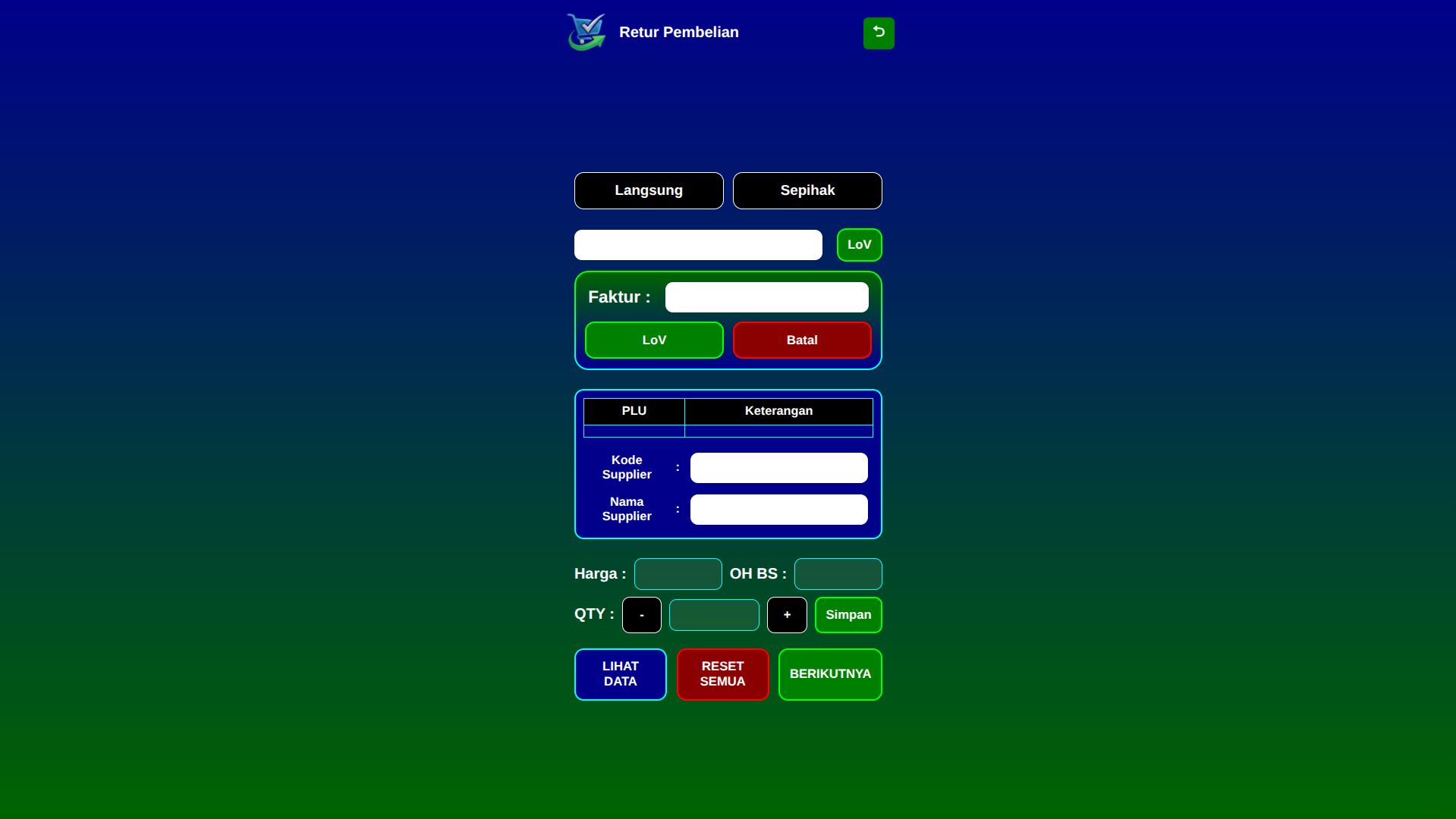 warehouse return processing system portfolio preview