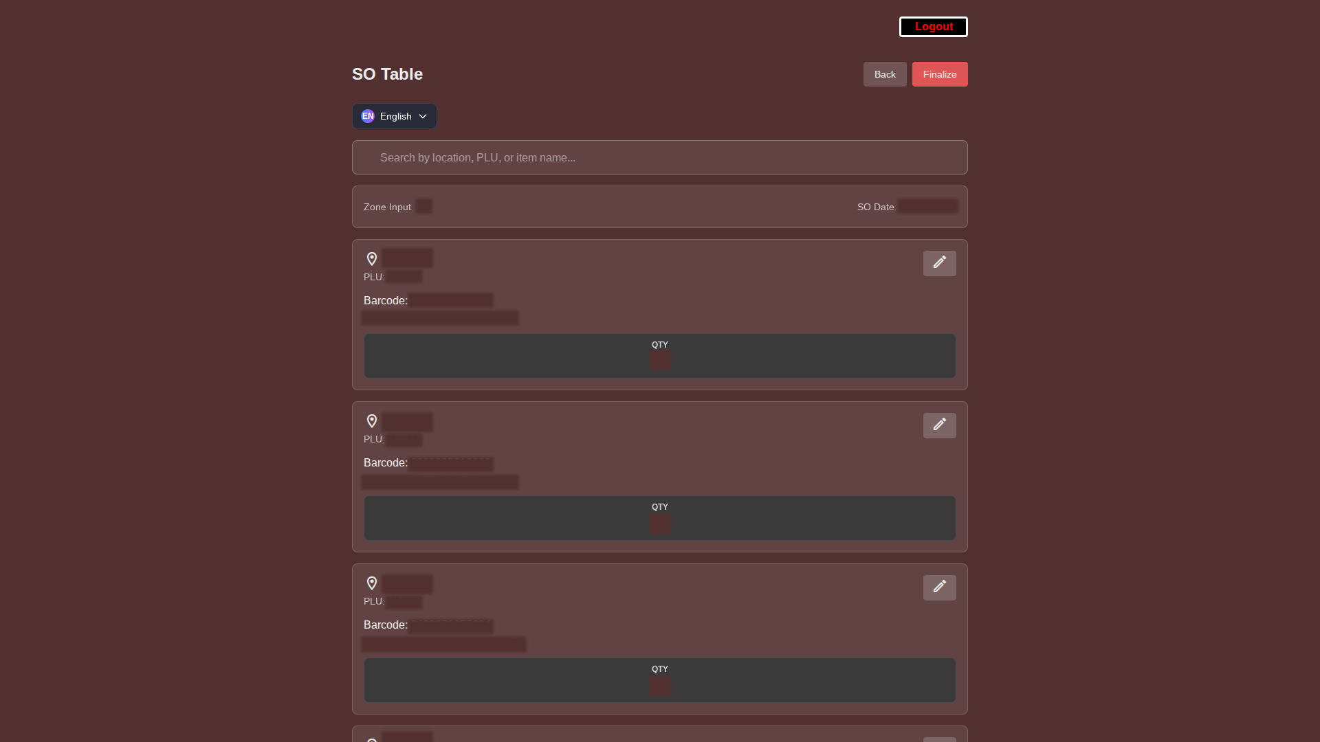 stock opname data collection portfolio preview
