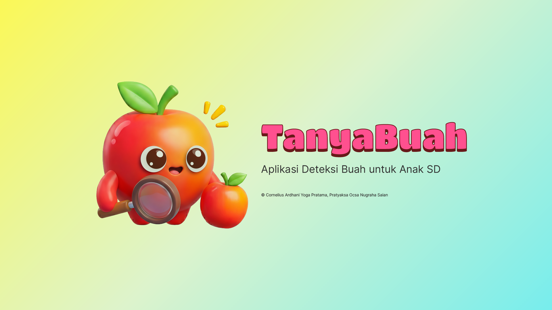 TanyaBuah - AI Fruit Recognition portfolio preview